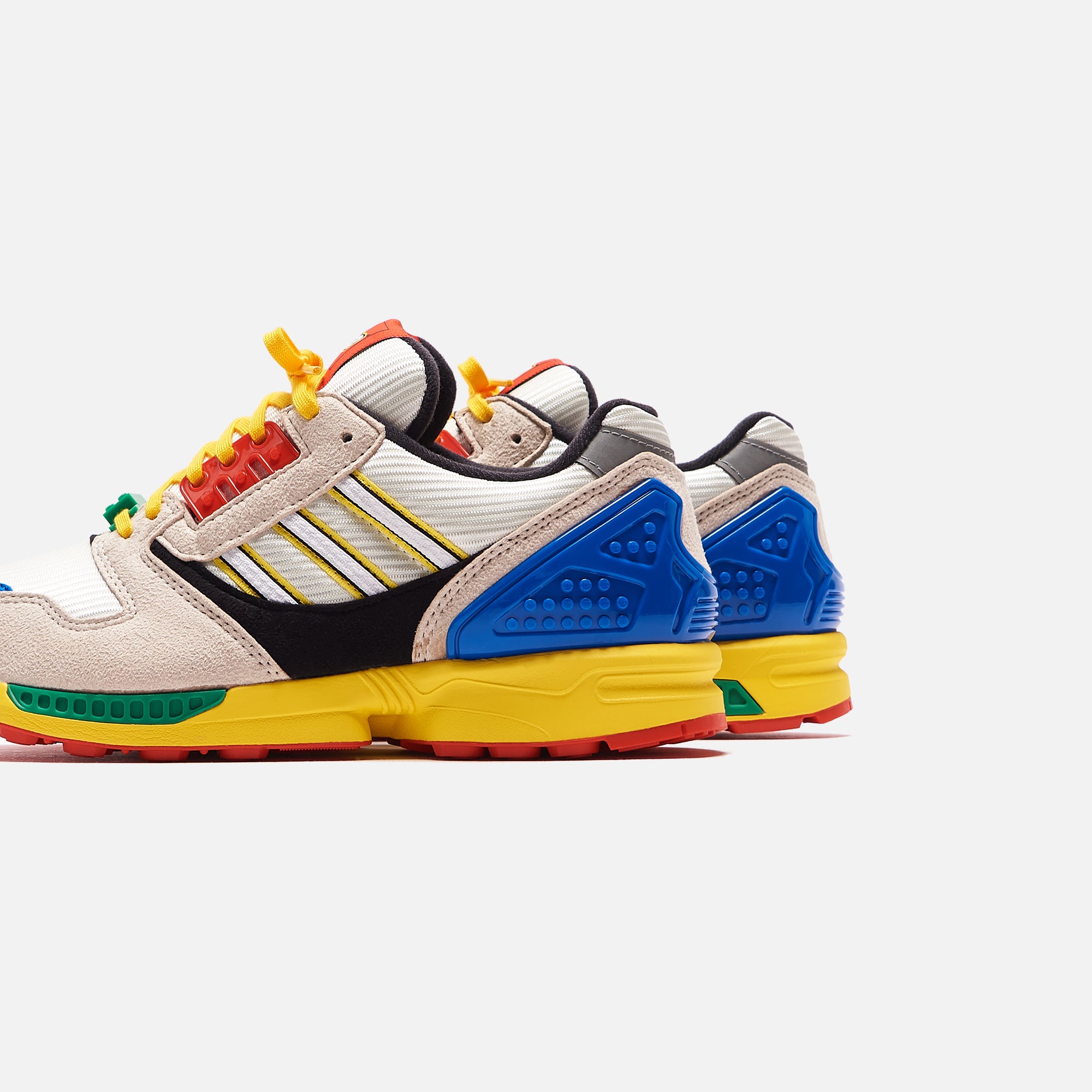 adidas x Lego ZX 8000 - Yellow / Brown / White – Kith
