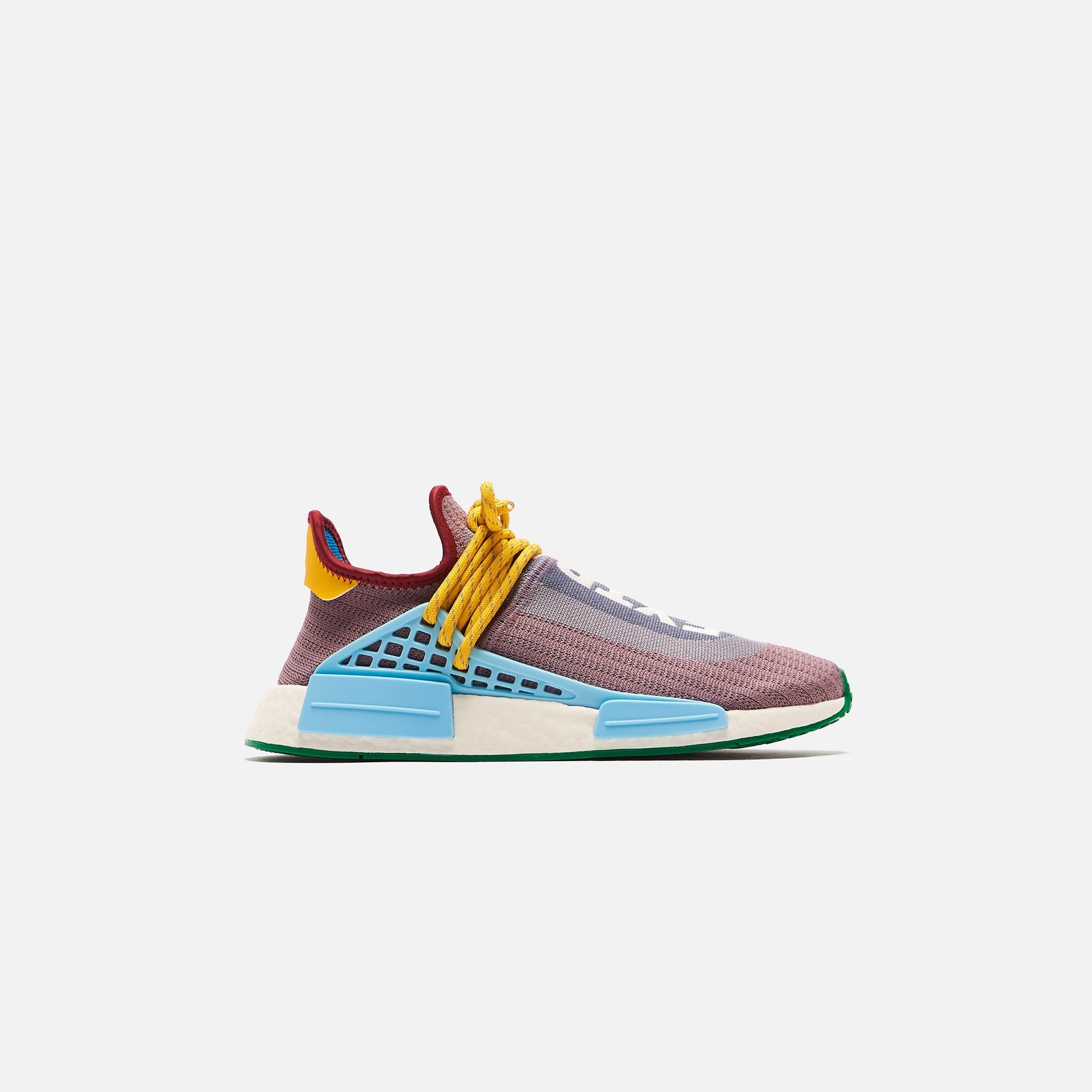 adidas x Pharell Williams NMD Human Race - Grey / Burgundy / Green Kith adidas x Pharell Williams NMD Human Race - Grey / Burgundy / Green Kith