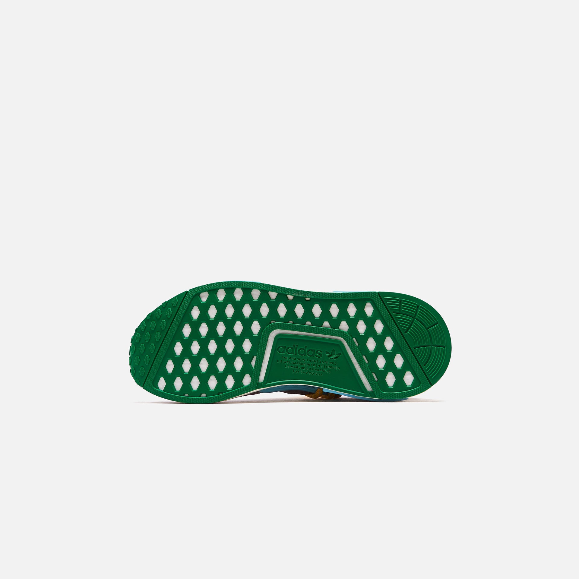 adidas x Pharell Williams NMD Human Race - Grey / Burgundy / Green