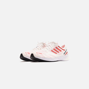 adidas Adizero Pro DNA - White / Vivid Red / Solar Red