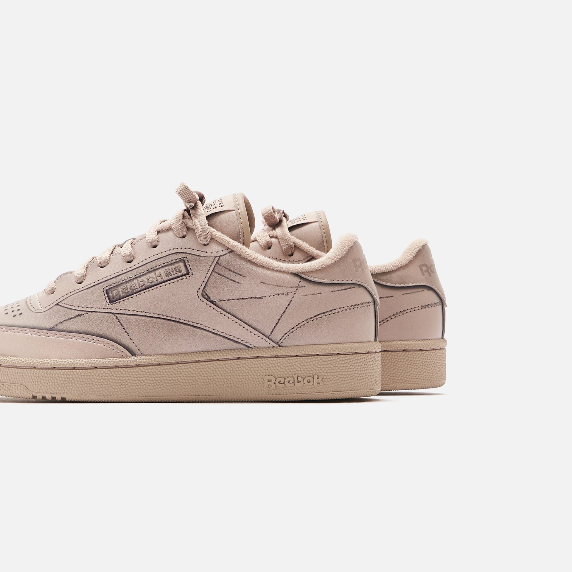 adidas Consortium Reebok Margiela Club Tromp Leoil - Natural