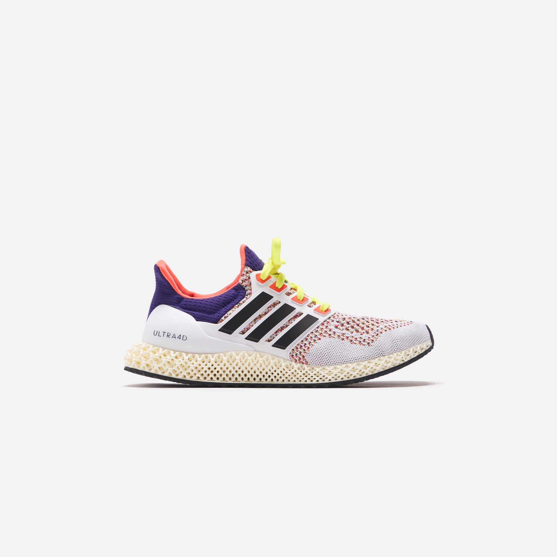 adidas Ultra4D - Cloud White / Core Black / Solar Red Kith adidas Ultra4D - Cloud White / Core Black / Solar Red Kith