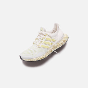 adidas Ultra4D - Core White / Almost Lime / Silver Metallic