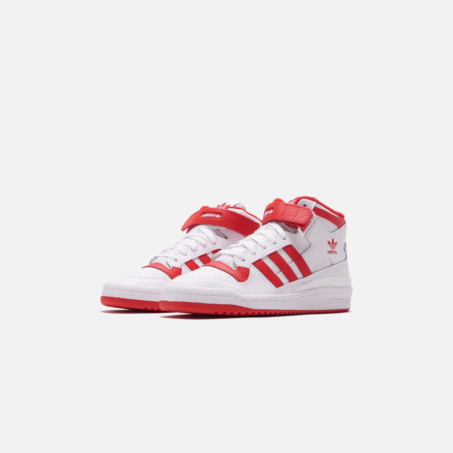 adidas Forum Mid - White / Vivid Red