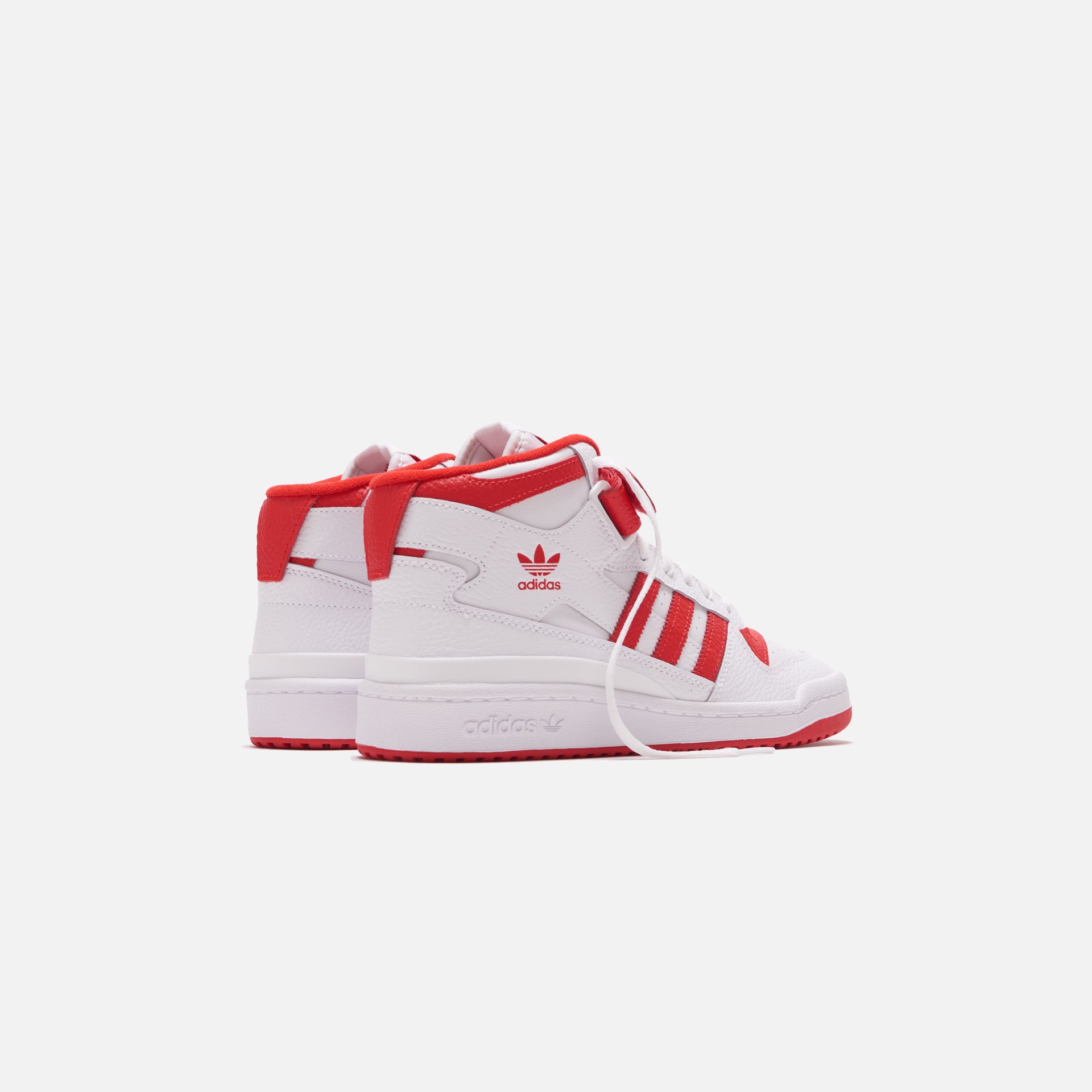 adidas Forum Mid - White / Vivid Red