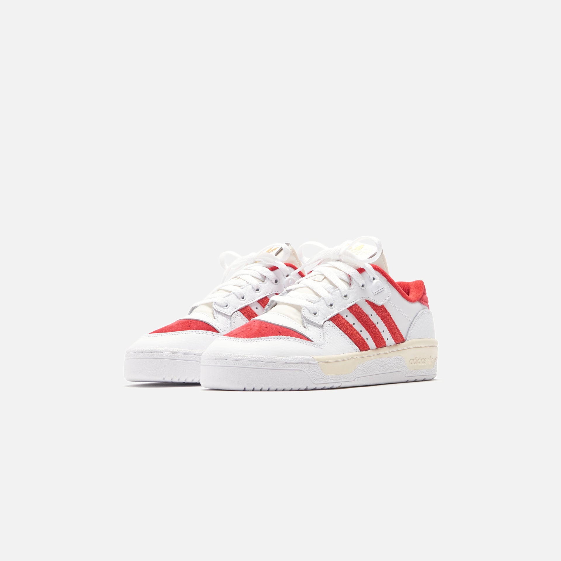 adidas Rivalry Low Premium Footwear - White / Scarlet / Cream White