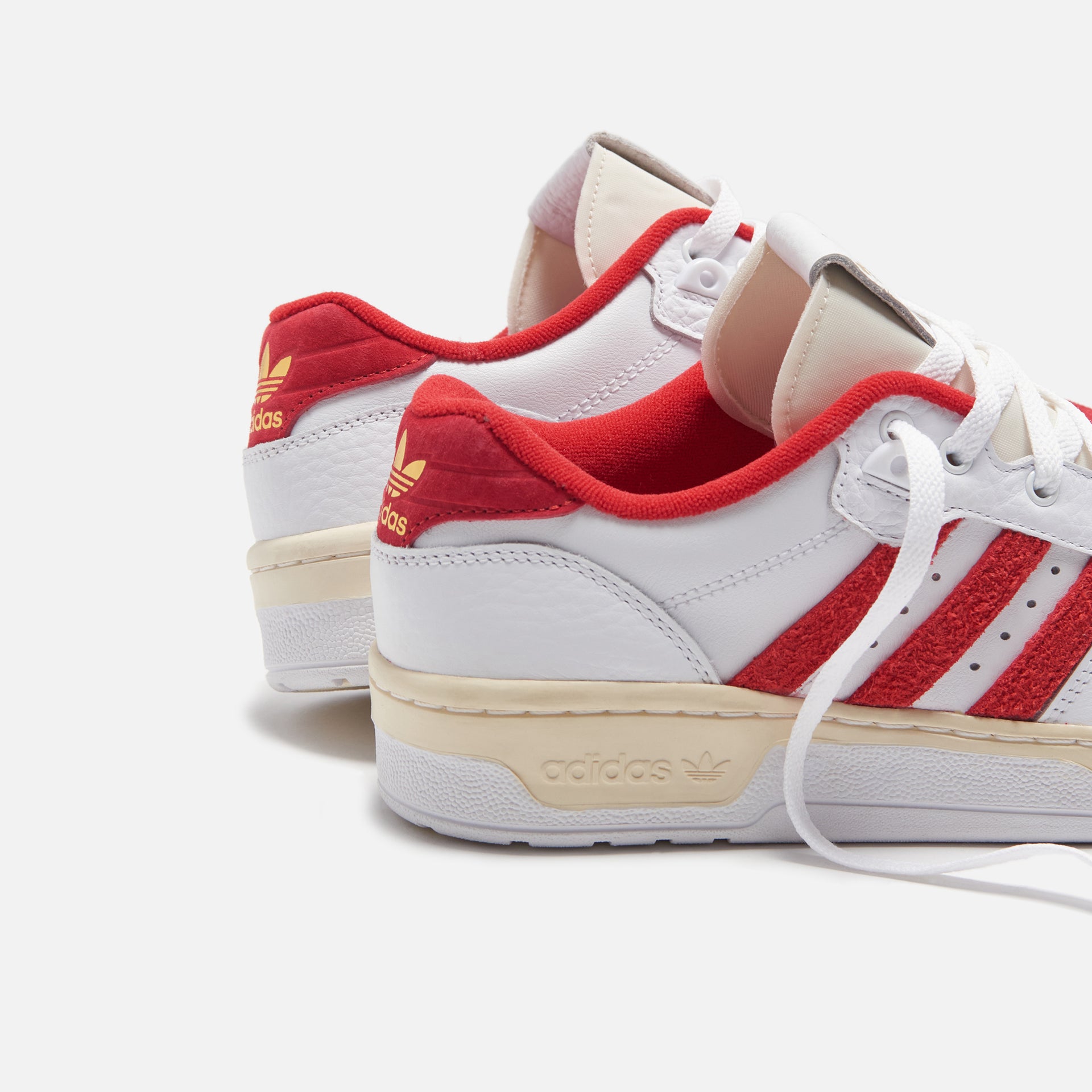 adidas Rivalry Low Premium Footwear - White / Scarlet / Cream White