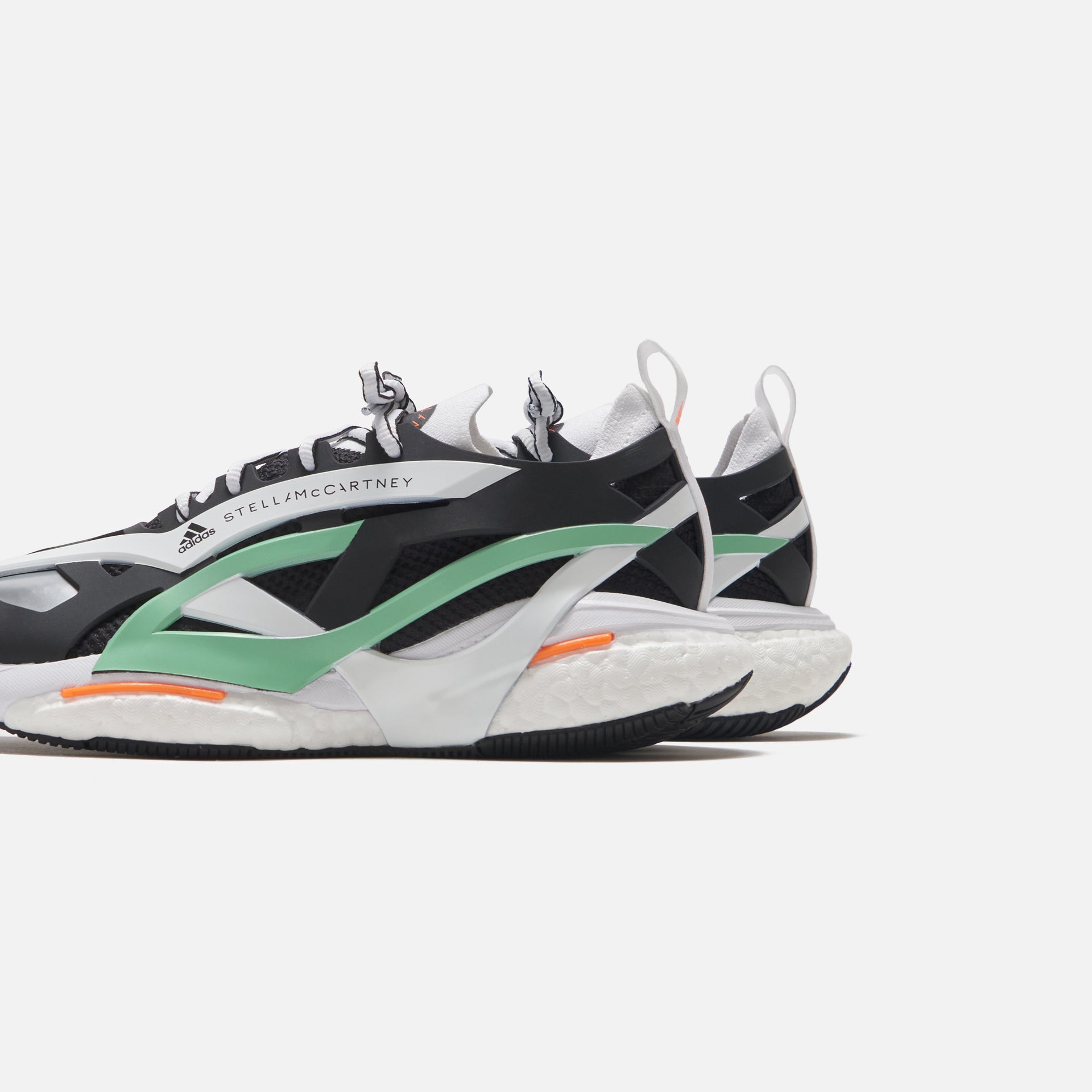 adidas by Stella McCartney Solarglide - Core Black / White / Green