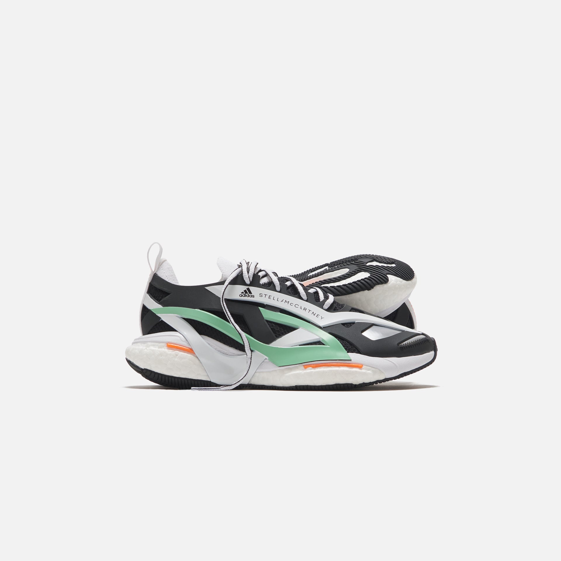 adidas by Stella McCartney Solarglide - Core Black / White / Green