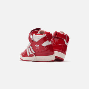 adidas Forum 84 High Red Patent - Red / White