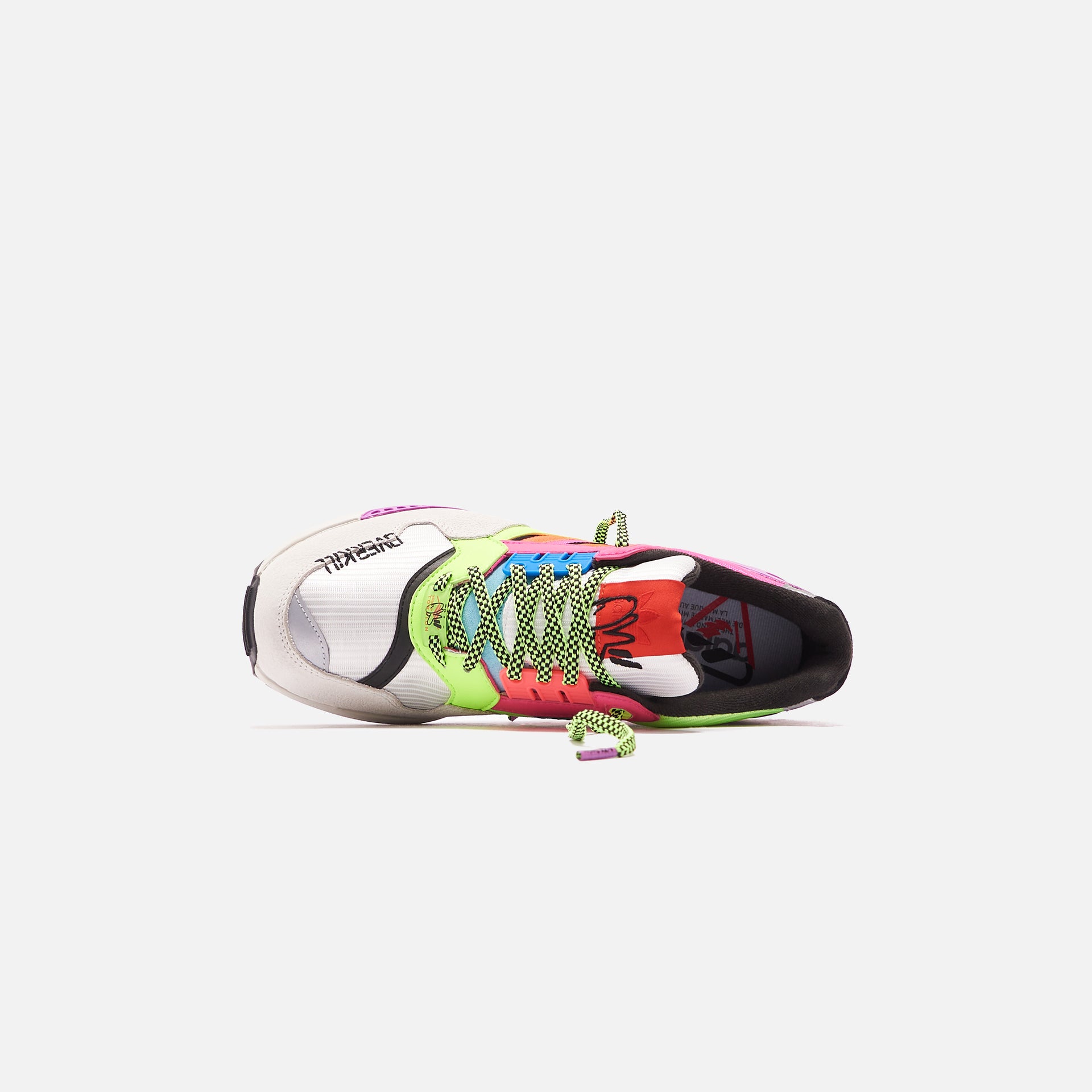 adidas x Overkill ZX 8500 - Crystal White / Signal Green / Core Black