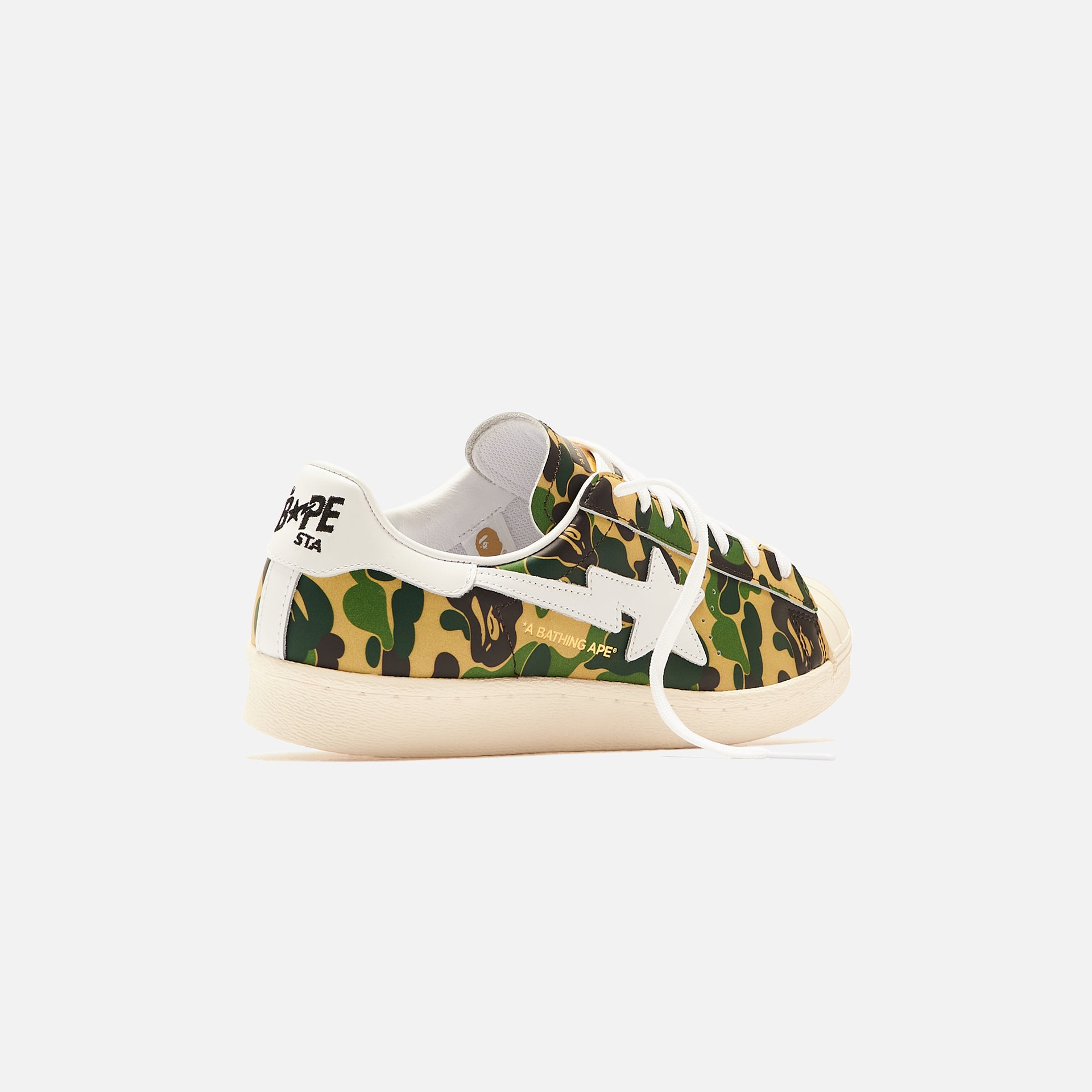 adidas x Bape Superstar 80s - White / Gold