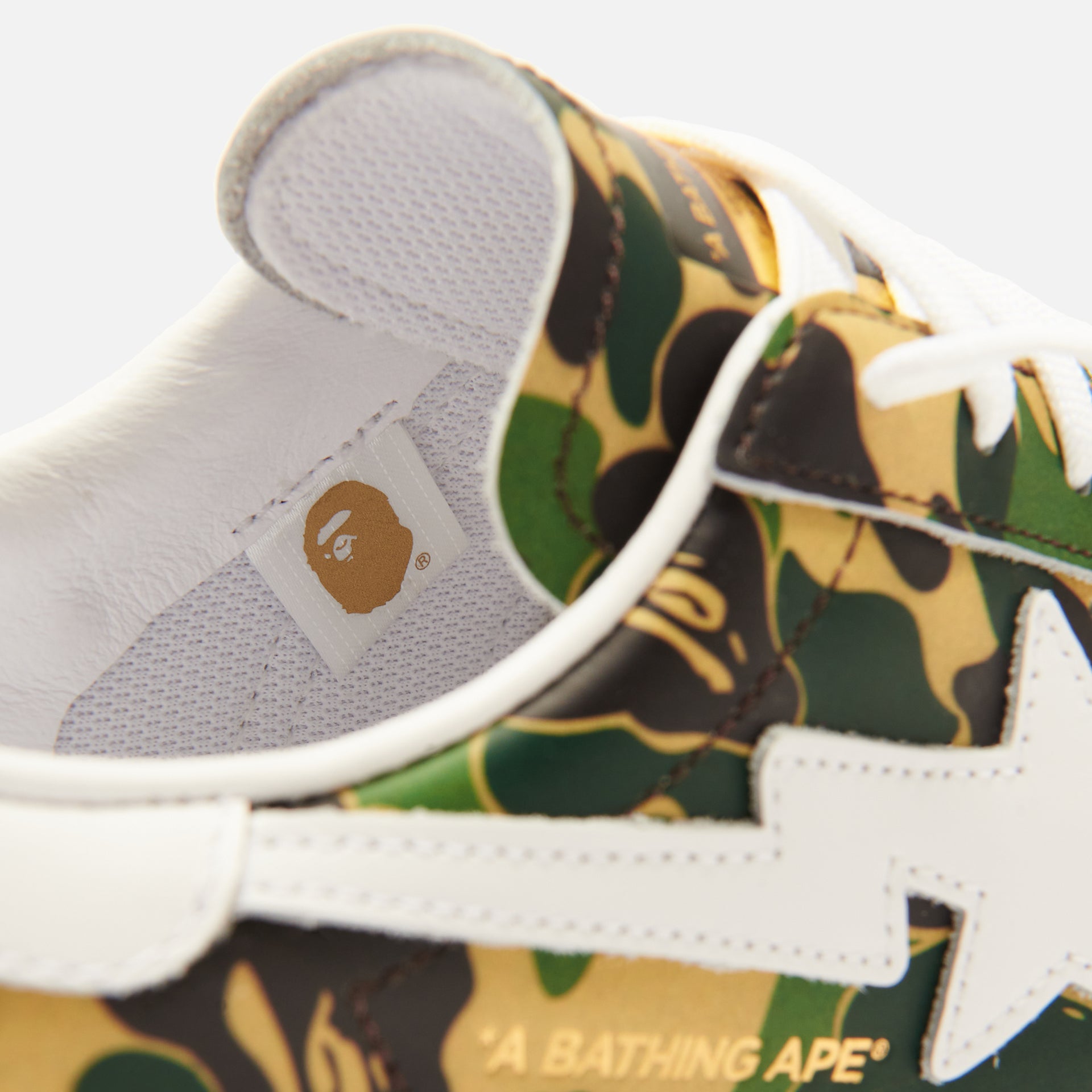 adidas x Bape Superstar 80s - White / Gold