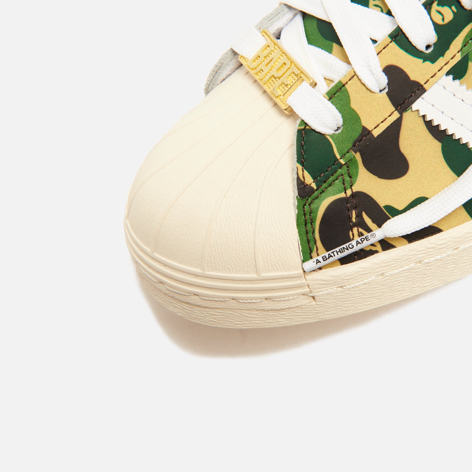 adidas x Bape Superstar 80s - White / Gold