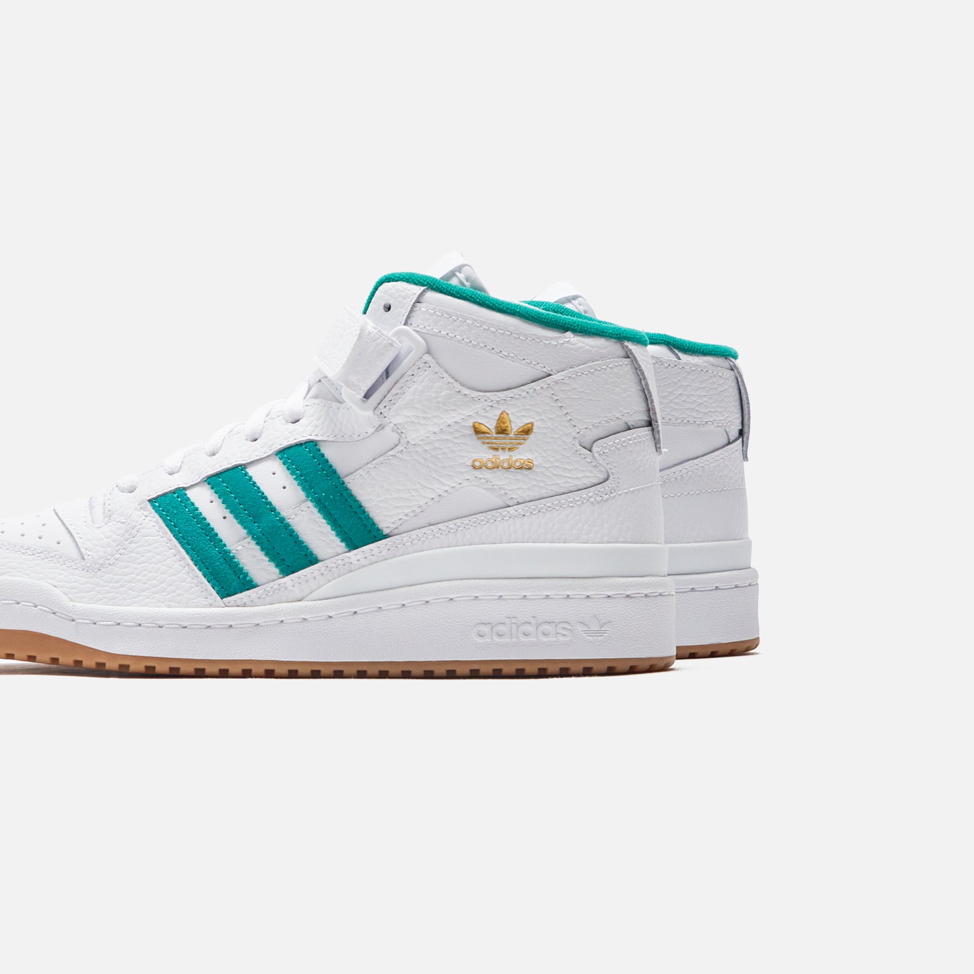 adidas Forum Mid - White / Gold Melt / Gum 3