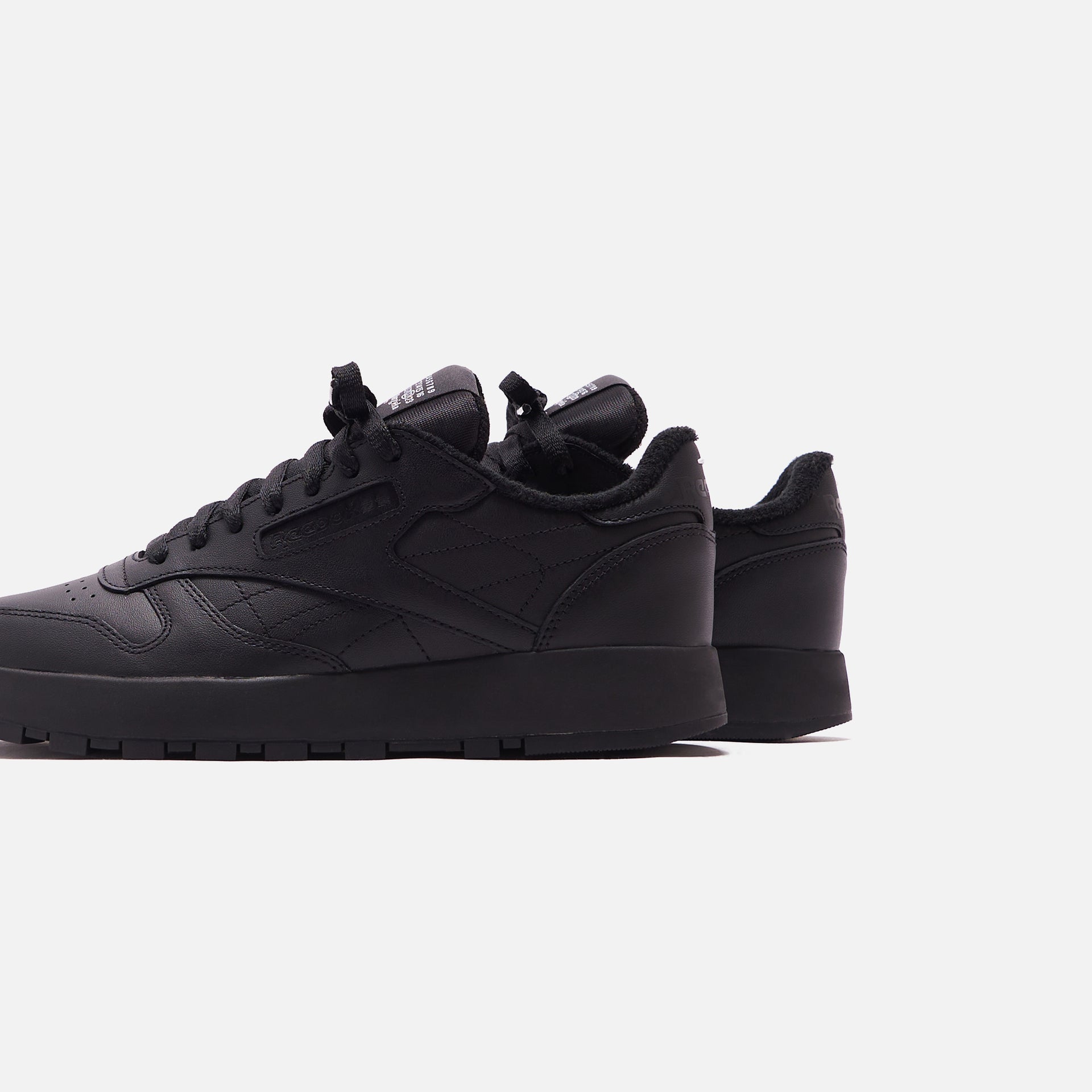 Reebok x Margiela Classic Leather Tabi - Black