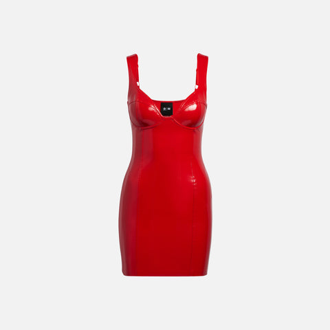 adidas x IVY Park Latex Tank Dress - Red