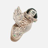 adidas x Jeremy Scott Forum Wings 1.0 Money - Bliss / Green Night