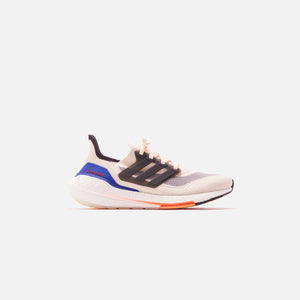 adidas Ultraboost 21 - White / Carbon / Solar Red