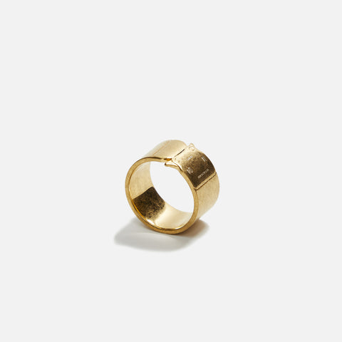 1017 ALYX 9SM Buckle Ring - Gold
