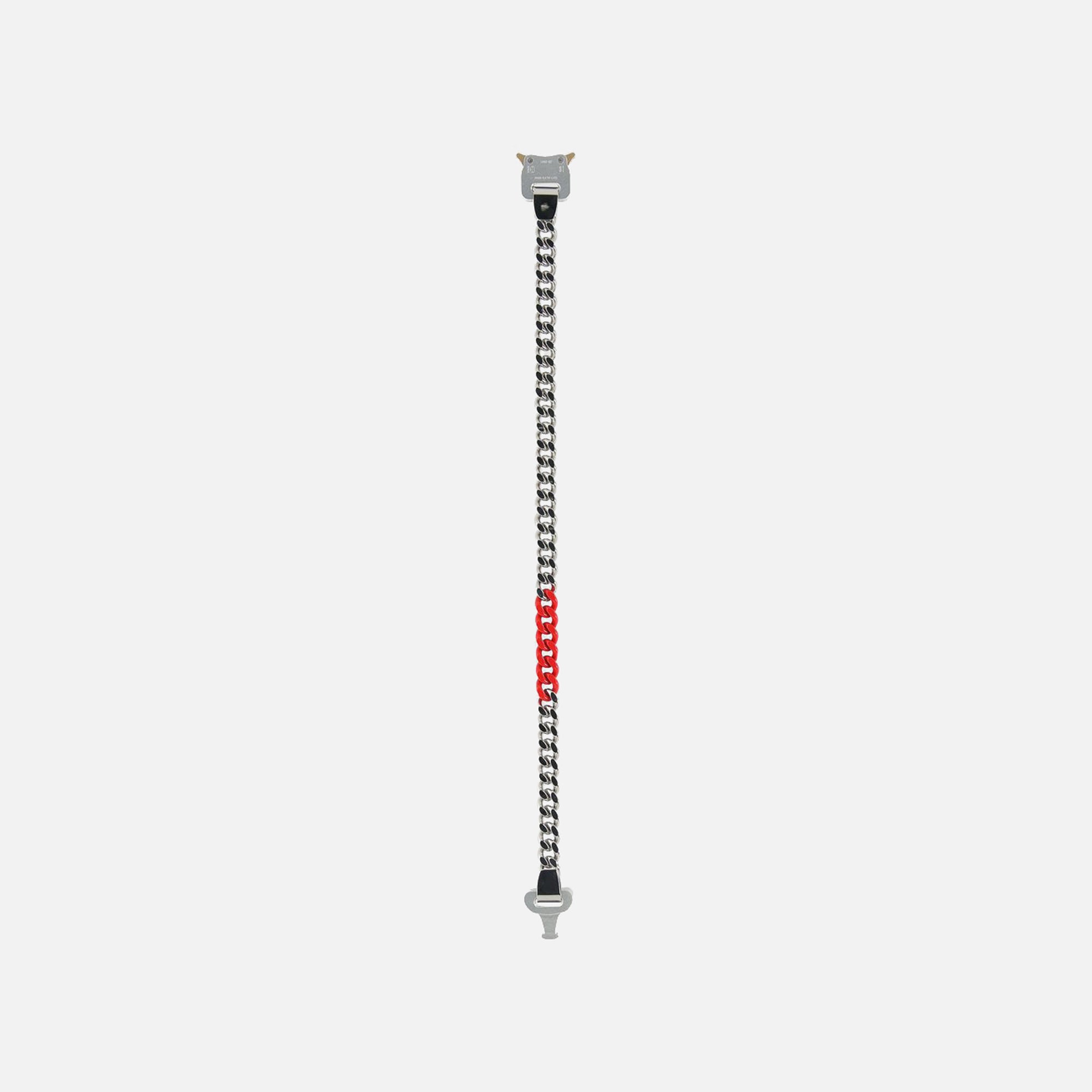 1017 ALYX 9SM Colored Links Buckle Necklace - Silver – Kith