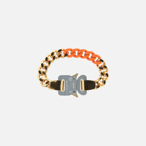 1017 ALYX 9SM Colored Links Buckle Bracelet - Gold
