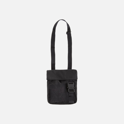 1017 Alyx 9SM  Military Shoulder Bag w/ Buckle - Black