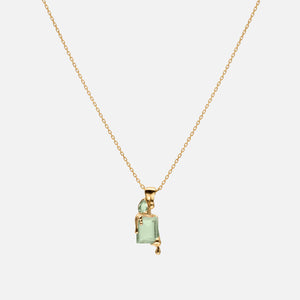 Alan Crocetti Melting Necklace - Green Gold