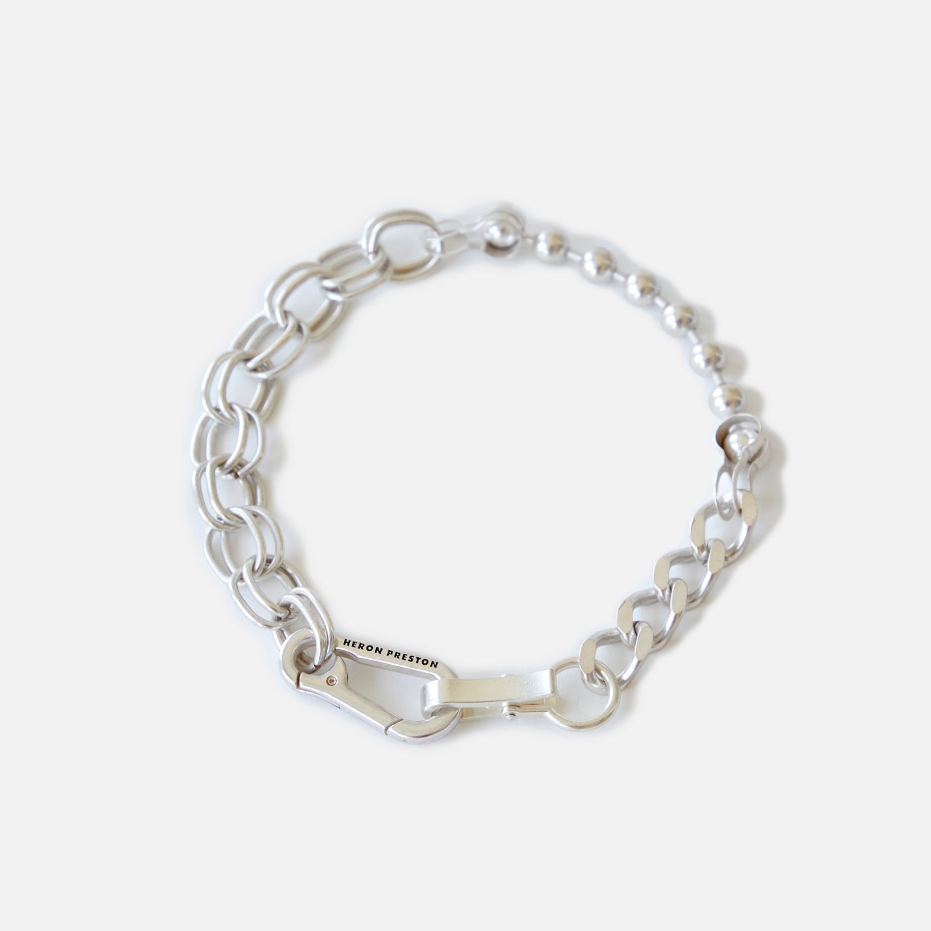 Heron Preston Multichain Necklace - Silver