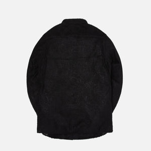 Acronym Lofted Knit Fiber L/S Shirt - Black