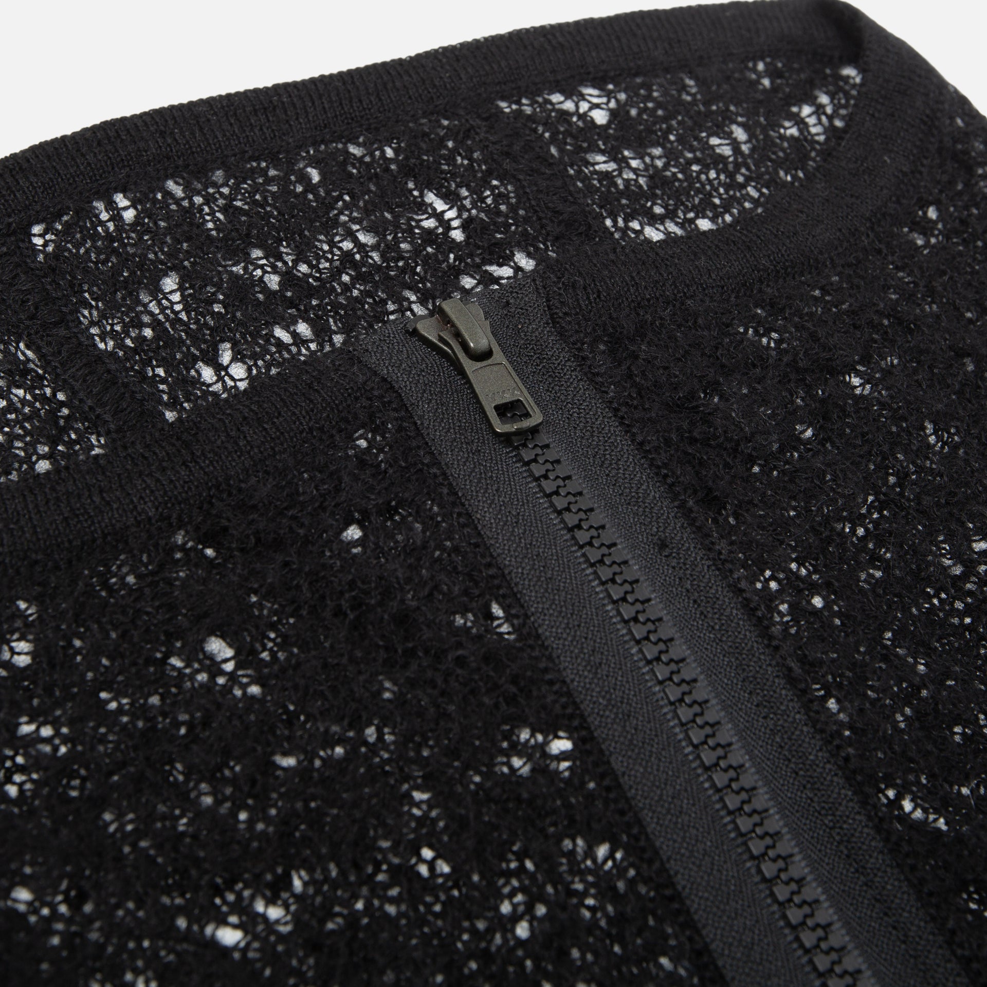 Acronym Zippered Cashllama Neck Gaiter - Black