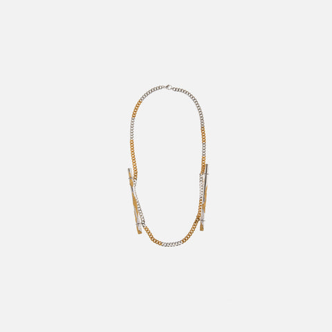A-Cold-Wall* Chain with Bars - Gold