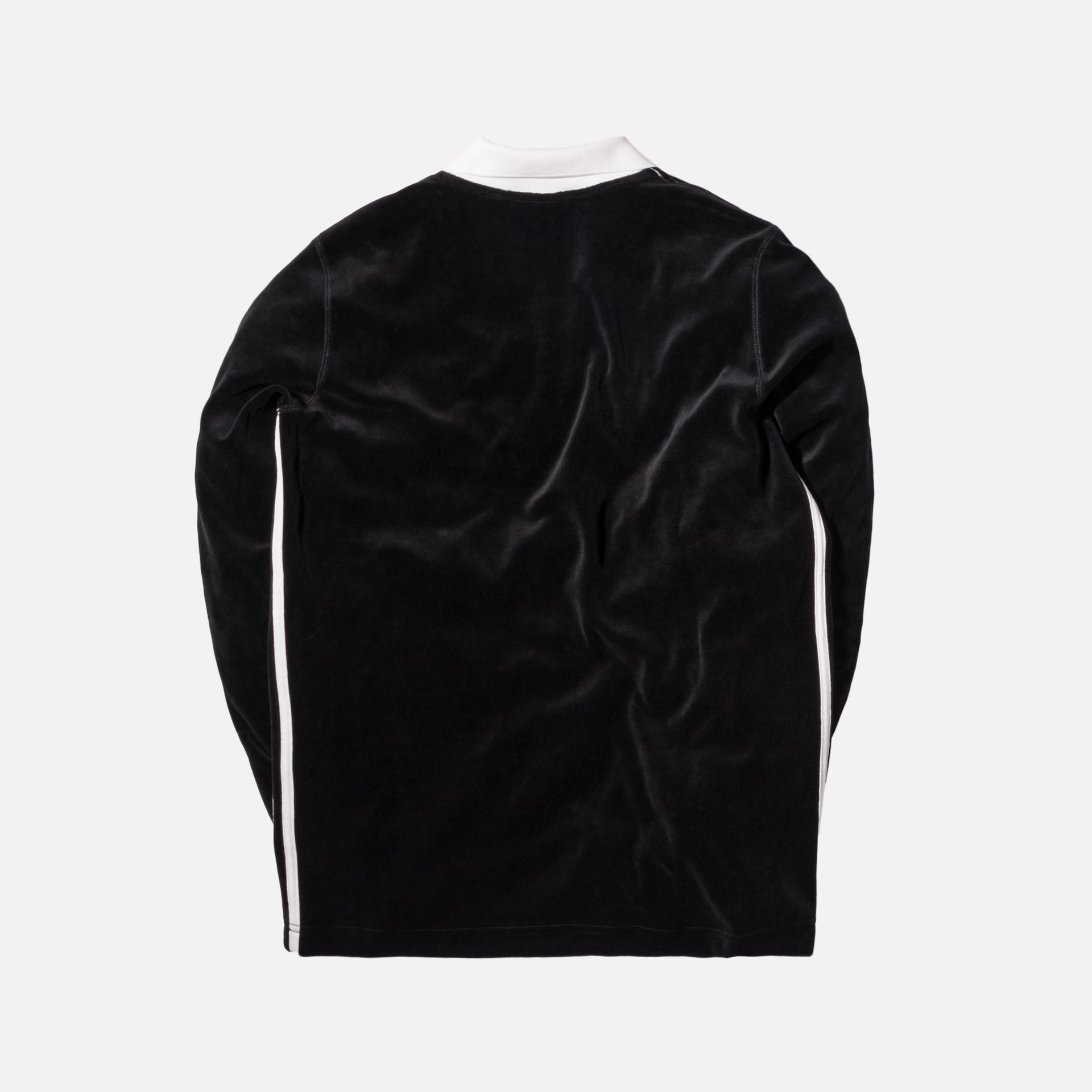 adidas Originals x Alexander Wang Velour L/S Polo - Black