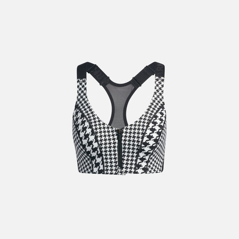 adidas x Ivy Park Zip Bra - Clear Grey / Black