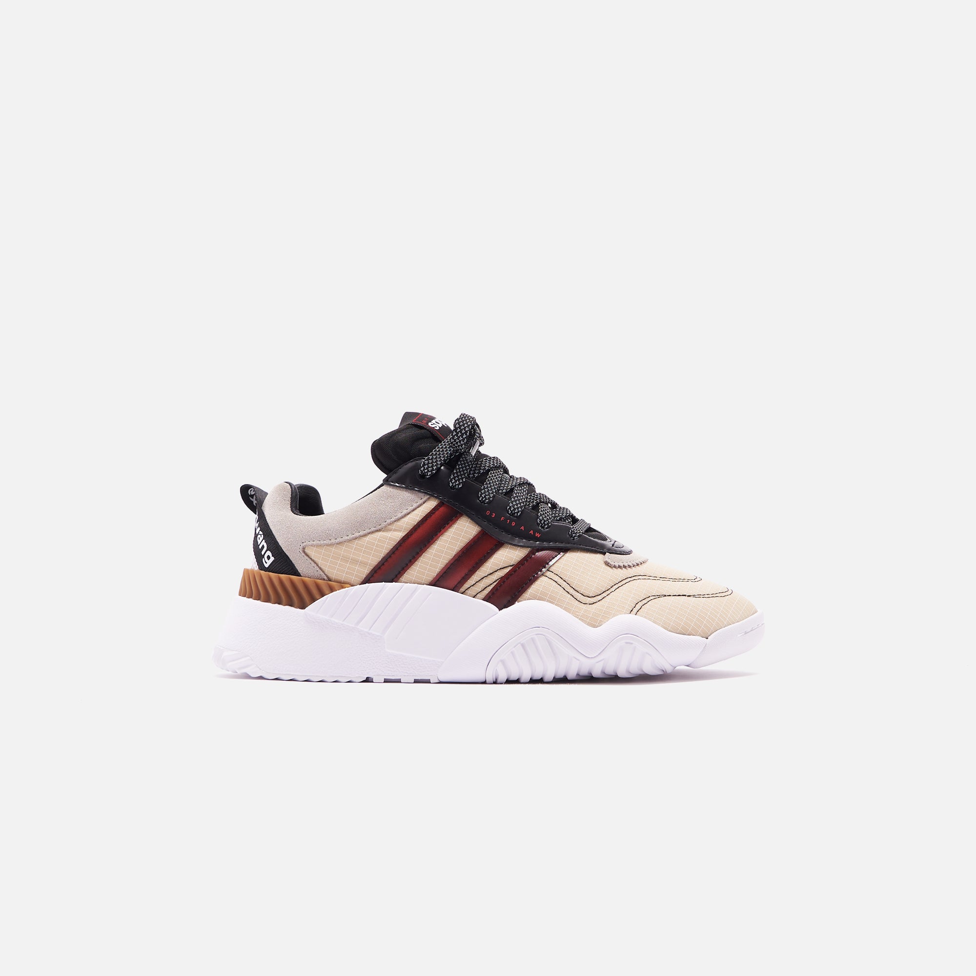 adidas by Alexander Wang Turnout Trainer Core Black Light Brown Kith