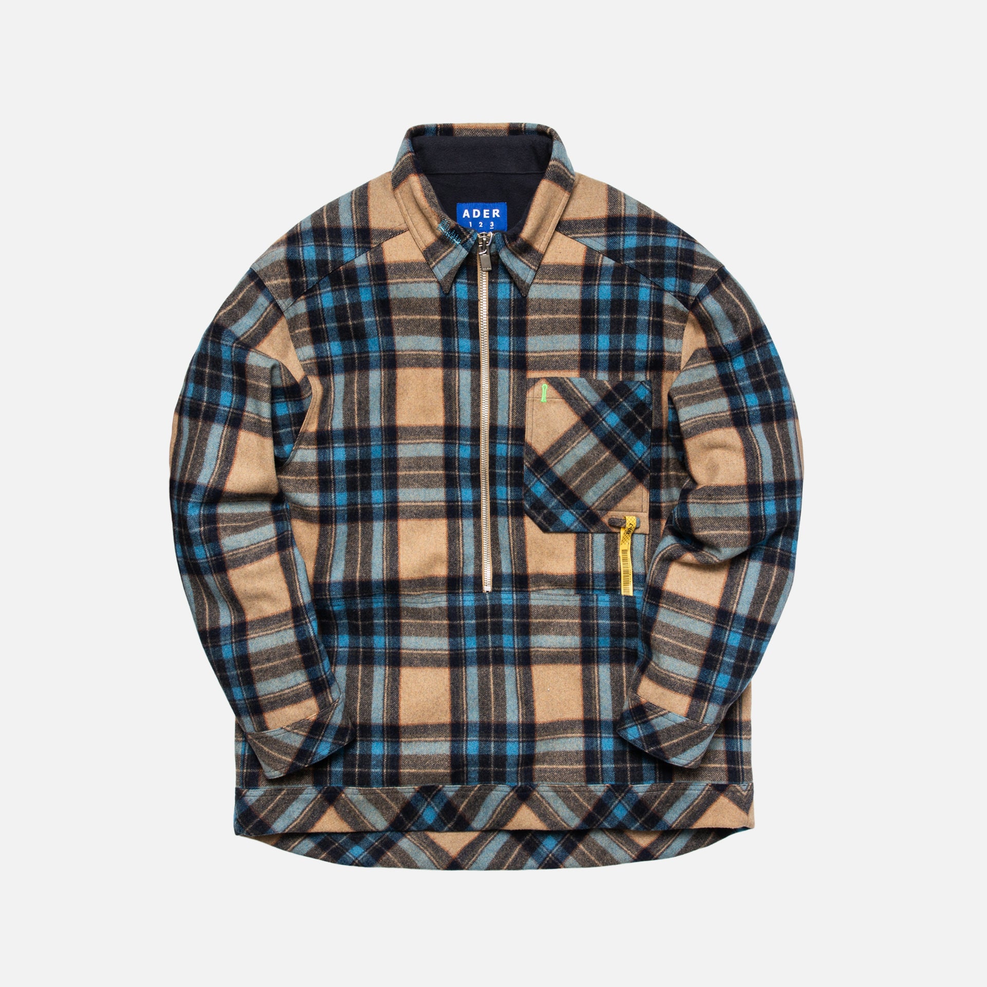 Ader Error Anorak Styled Check Shirt - Multi