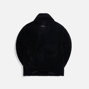 Ader Error Basic Design Pea Coat - Black
