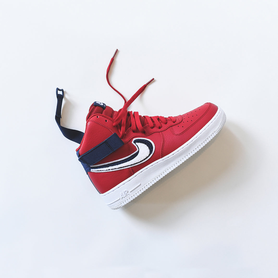 Red white and blue af1 lv8 clearance