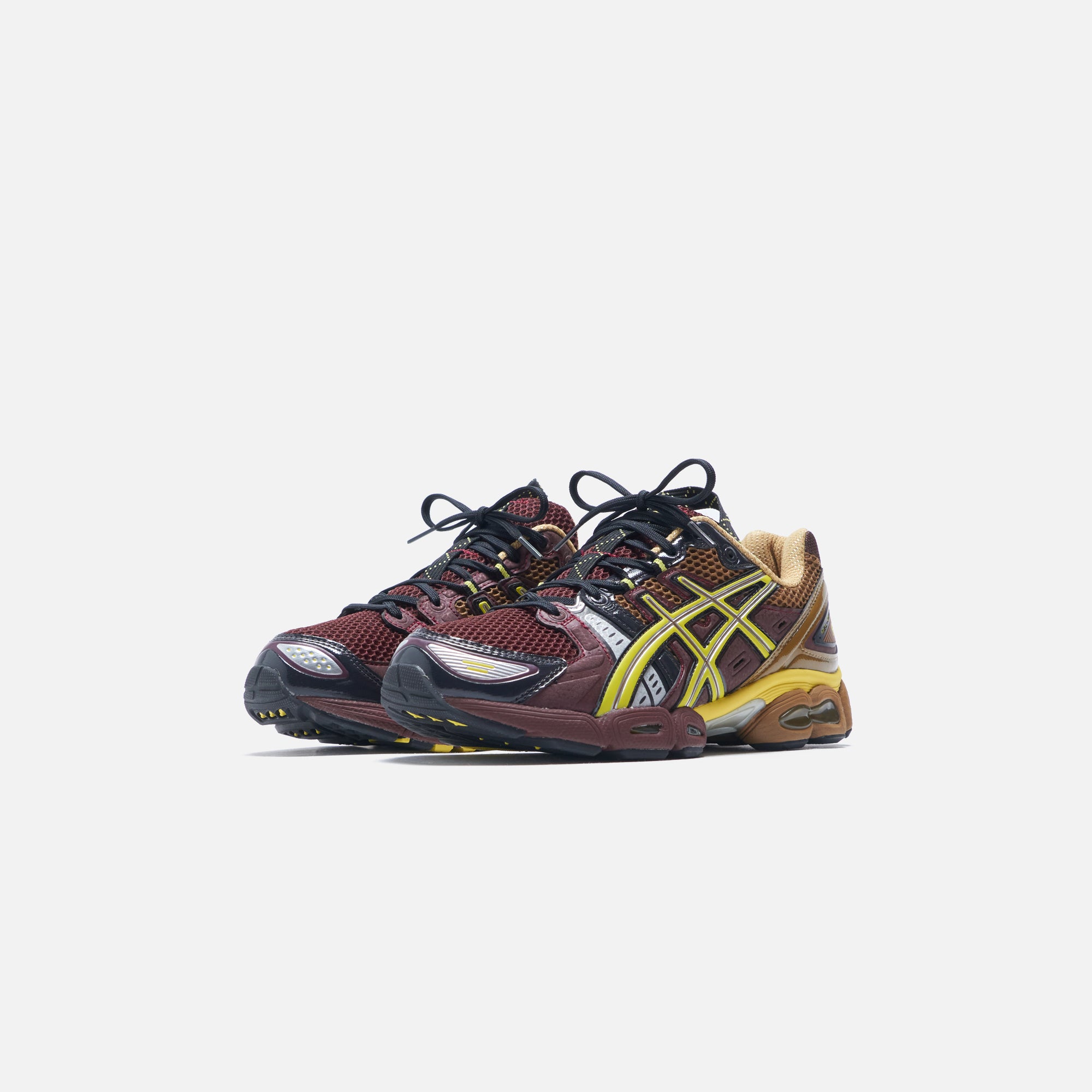 Asics UB3-S Gel-Nimbus 9 - Rum Raisin / Green Sheen – Kith