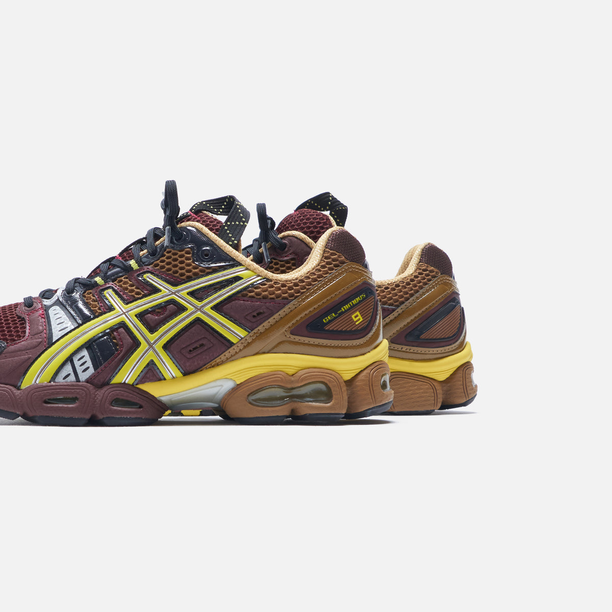 Asics UB3-S Gel-Nimbus 9 - Rum Raisin / Green Sheen