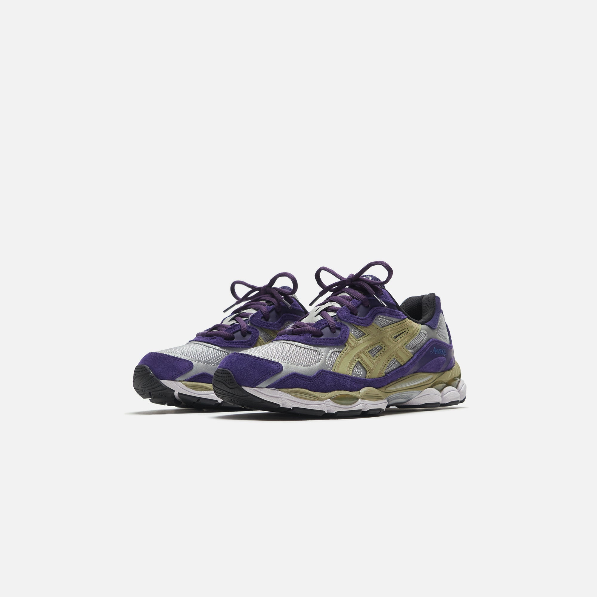 ASICS x Awake NY ☆ Gel-NYC ‘Pure Silver × Gothic Grape’ Asics x AWAKE NY Gel-NYC - Pure Silver / Gothic Grape – Kith
