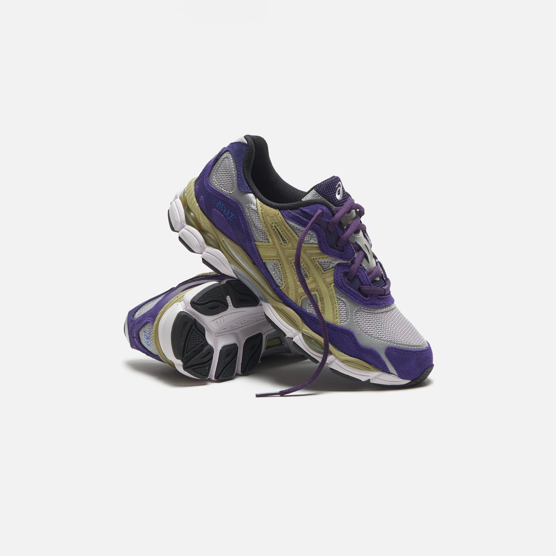 Asics x AWAKE NY Gel-NYC - Pure Silver / Gothic Grape