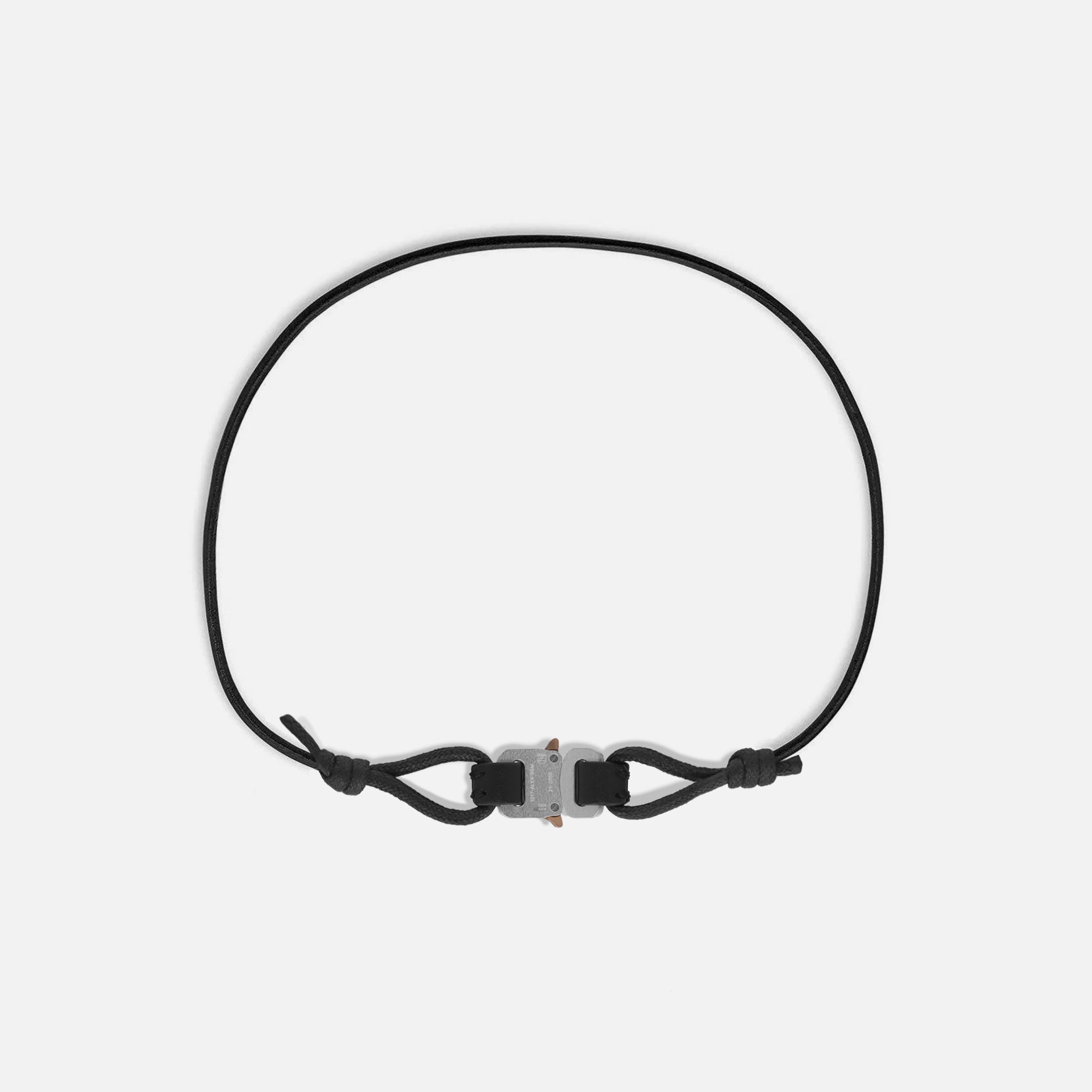 1017 Alyx 9SM New Micro Buckle Necklace - Black – Kith