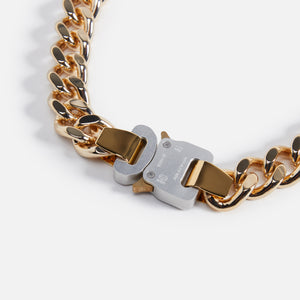 1017 ALYX 9SM Necklace with Buckle - Shiny Gold