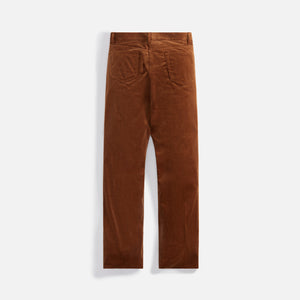 Auralee Finx Corduroy Pants - Red Brown – Kith