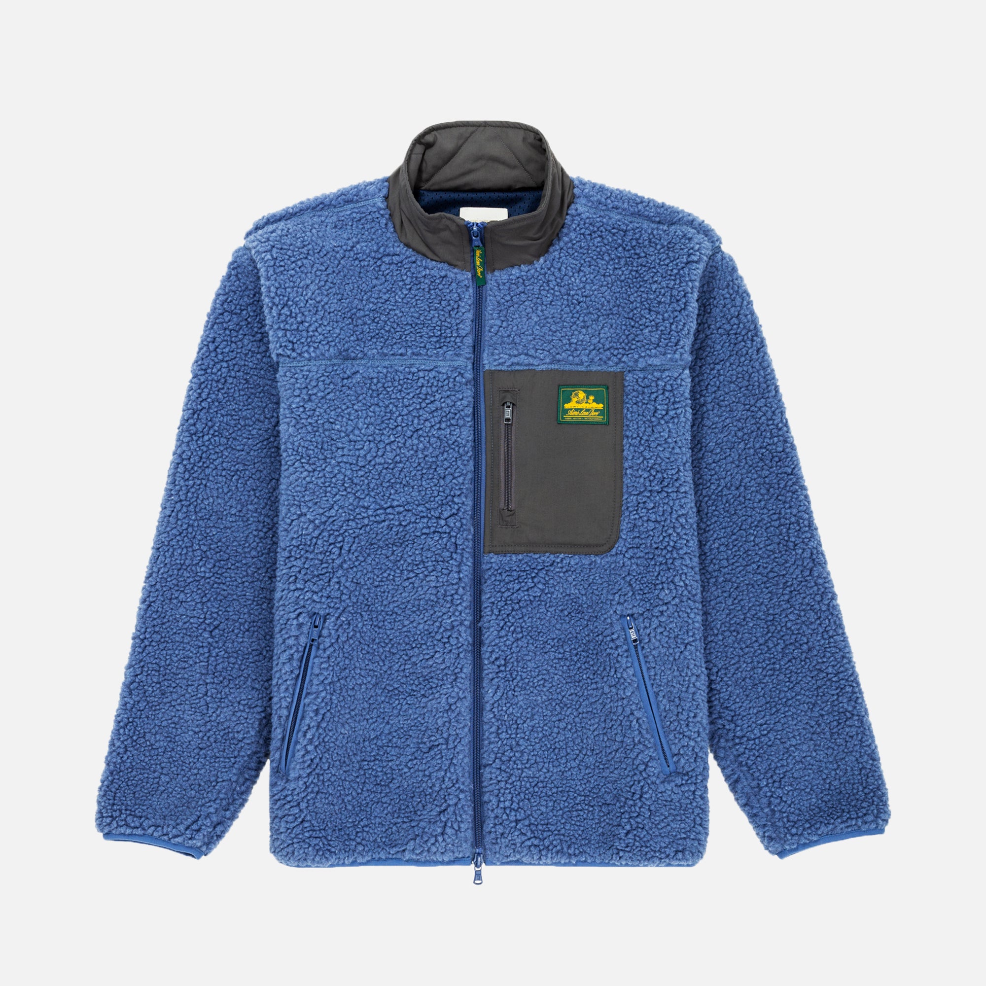 Aimé Leon Dore Full-Zip Polar Fleece - Stale Blue