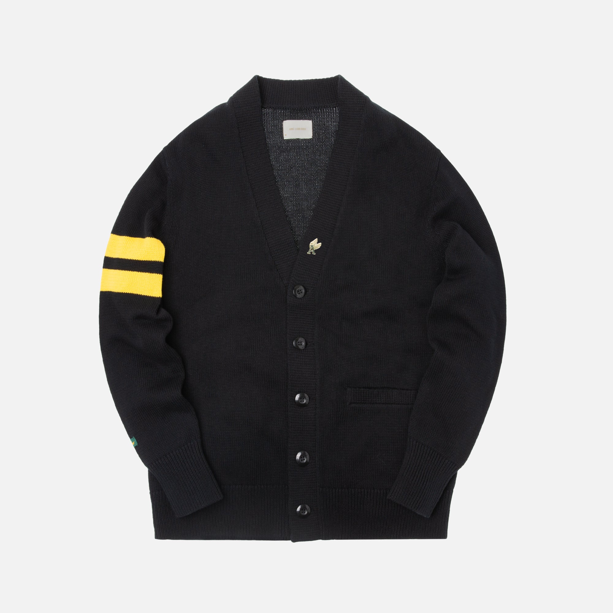 Aimé Leon Dore Lion Letterman Cardigan - Black