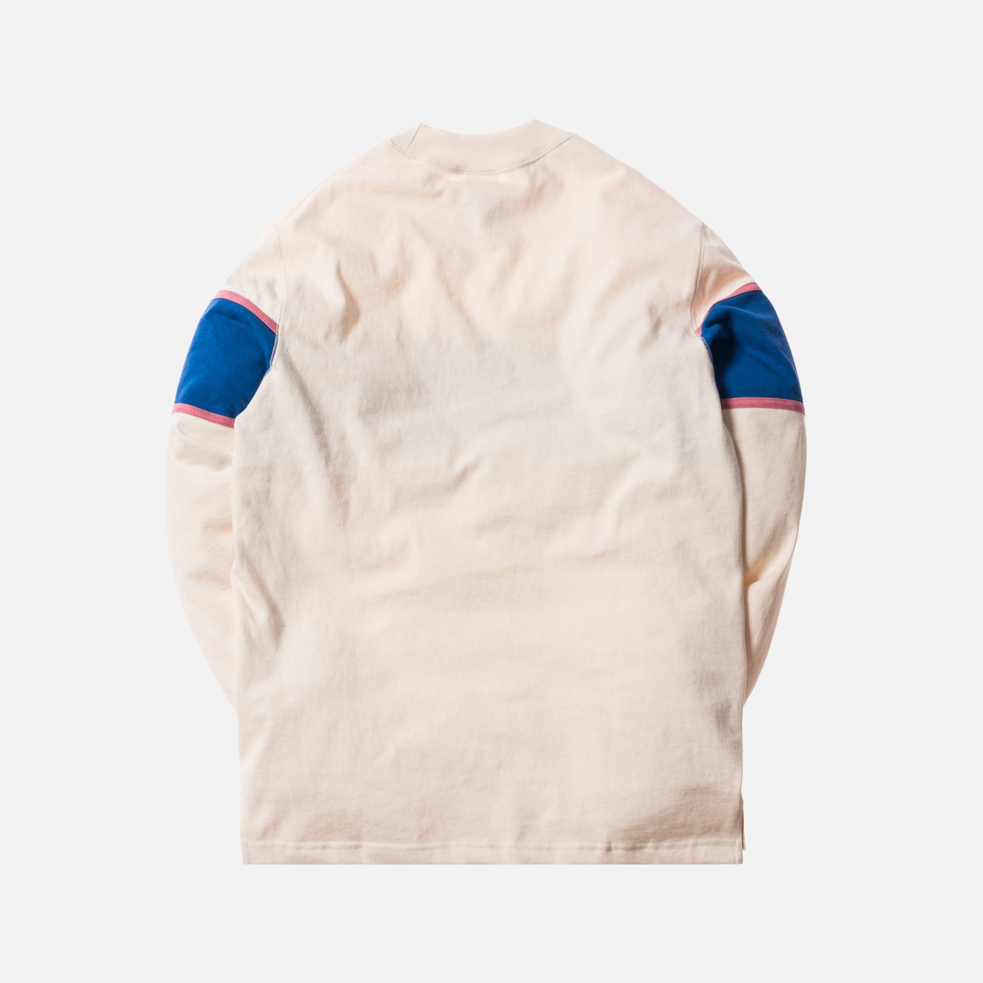 Aimé Leon Dore Rugby Crewneck - Natural / Royal / Dusty Pink