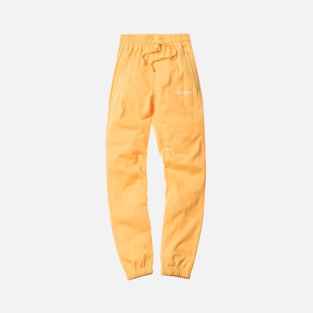 Aimé Leon Dore Logo Camper Pant - Yellow – Kith