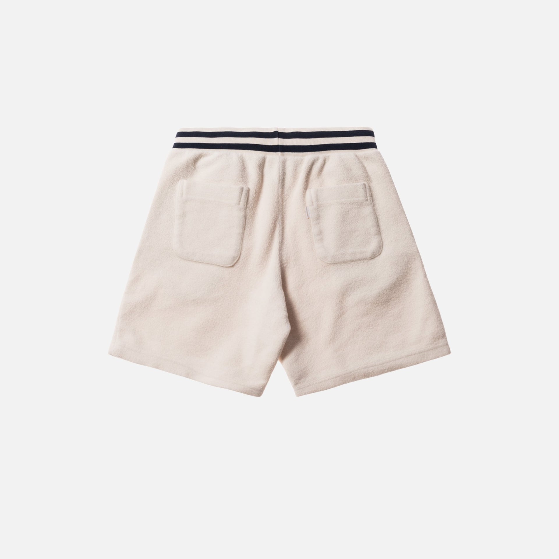 Aimé Leon Dore Reverse Fleece Shorts - Natural / Navy